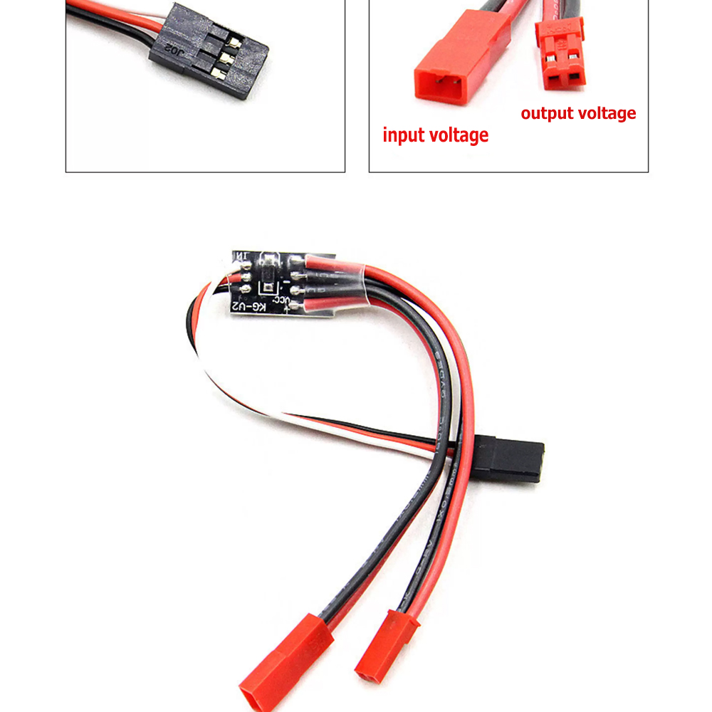 Drone Battery Adapter - Elektroniczny przełącznik zdalnego sterowania wysokoprądowy 2-20A