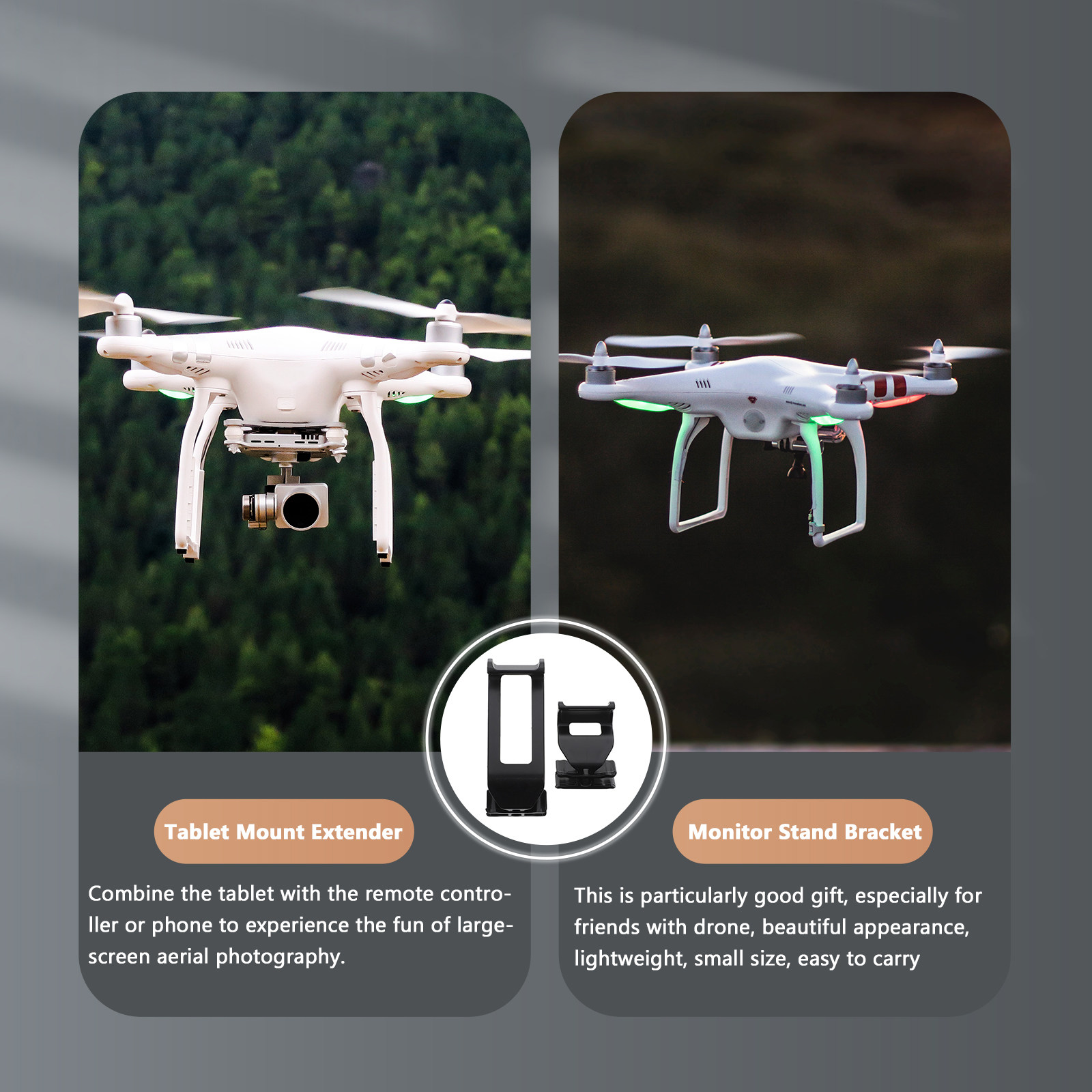 1 zestaw uchwytów do pilota dr – Drone Tablet Mount recenzja i cena