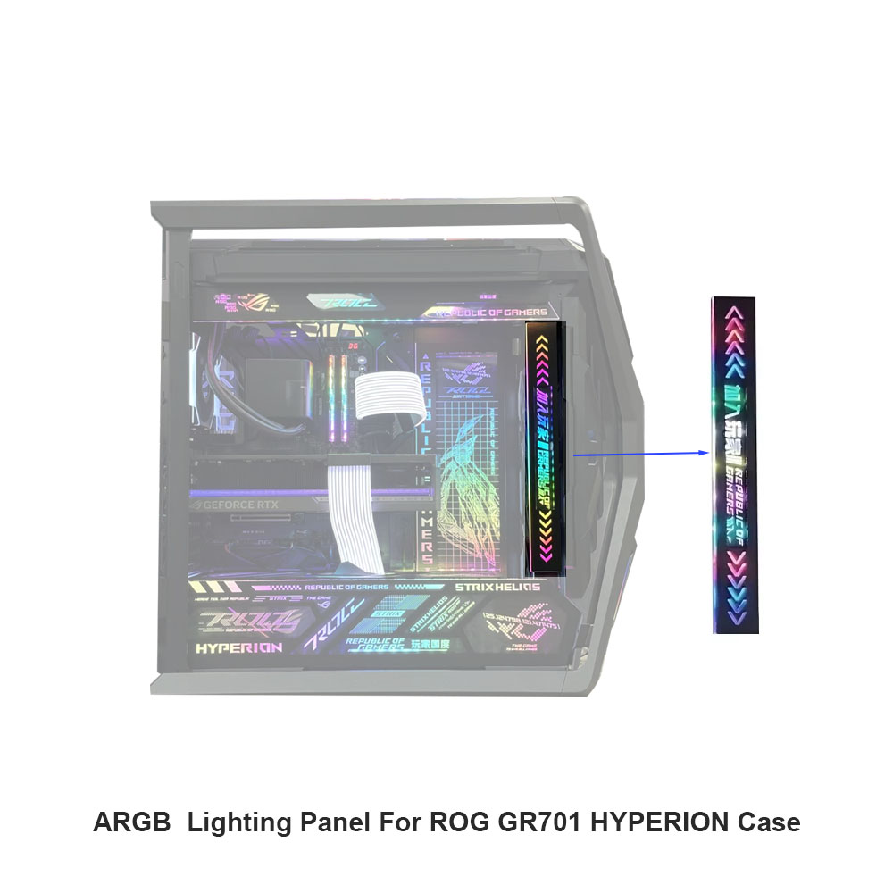 Panele oświetleniowe ARGB ROG  – Holy Stone Drone Hs440 recenzja i cena